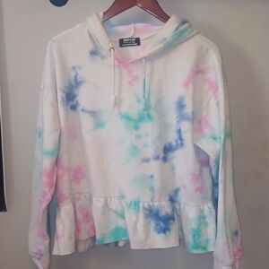Jolie & Joy Tie Dye Hoodie - Size XL (definitely could fit M+L) - LIKE NEW